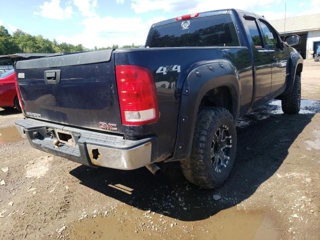 1GTEK19C37E500556 - 2007 GMC NEW SIERRA K1500 BLUE photo 4