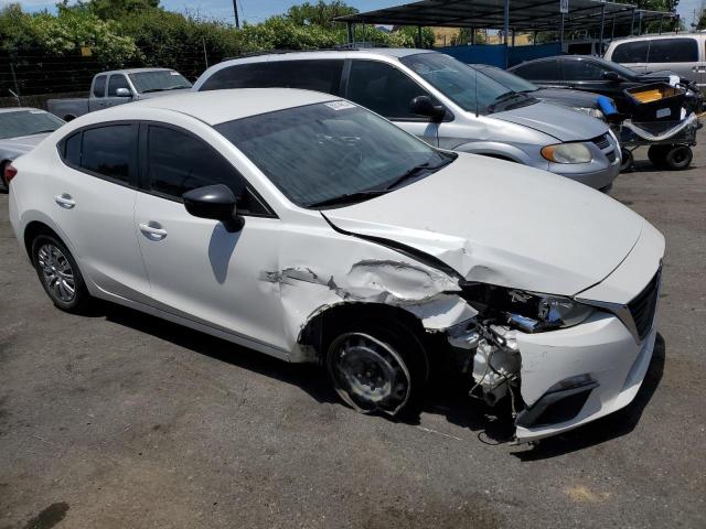 JM1BM1T75F1225626 - 2015 MAZDA 3 SV WHITE photo 4