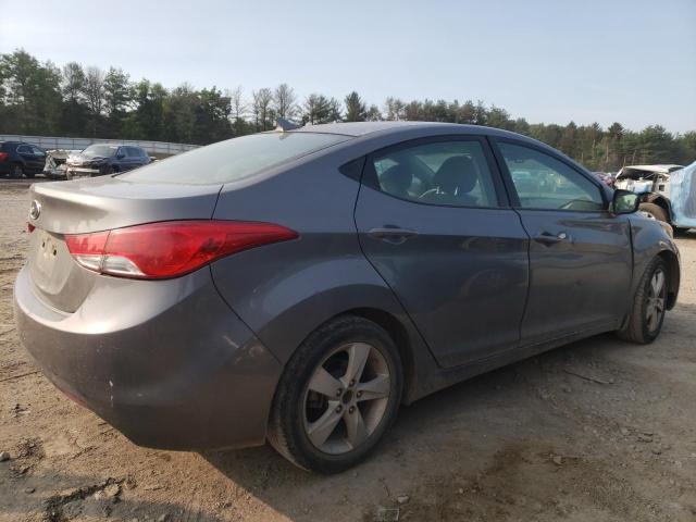 5NPDH4AE9DH420599 - 2013 HYUNDAI ELANTRA GLS GRAY photo 3