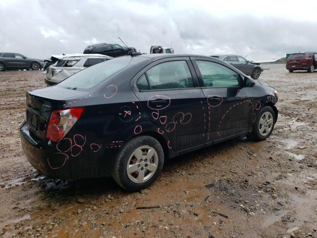 1G1JA5SHXF4114356 - 2015 CHEVROLET SONIC LS 黑色 照片 3