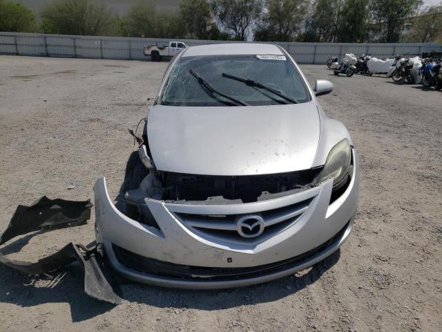 1YVHZ8BH7C5M07437 - 2012 MAZDA 6 I SILVER photo 5