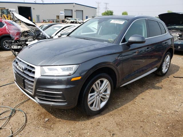 WA1BNAFY2J2213691 - 2018 AUDI Q5 PREMIUM PLUS GRAY photo 1