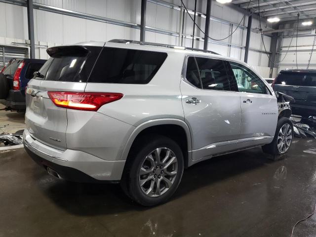 1GNEVKKW9MJ162558 - 2021 CHEVROLET TRAVERSE PREMIER SILVER photo 3