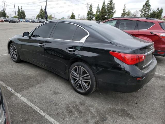 JN1BV7AP1EM677897 - 2014 INFINITI Q50 BASE BLACK photo 2