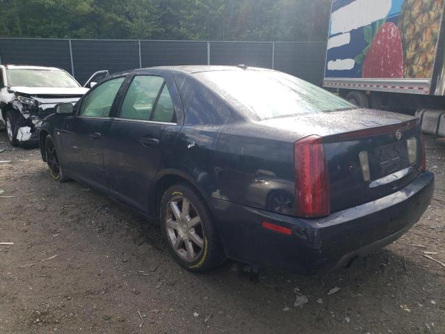 1G6DW677650123205 - 2005 CADILLAC STS BLUE photo 2