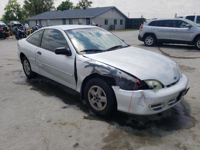 1G1JC124027356856 - 2002 CHEVROLET CAVALIER SILVER photo 4