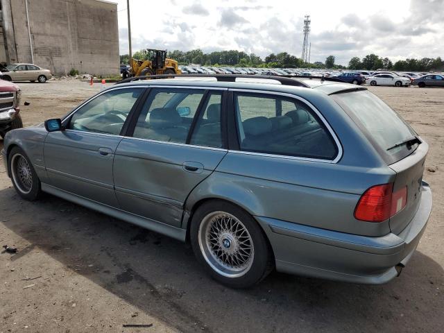 WBADS43451GD85663 - 2001 BMW 525 IT AUTOMATIC BLUE photo 2