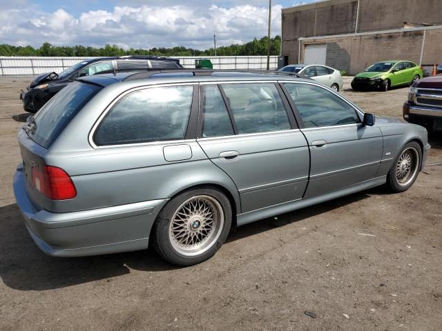 WBADS43451GD85663 - 2001 BMW 525 IT AUTOMATIC BLUE photo 3