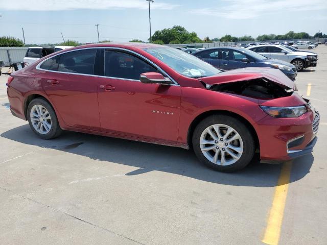 1G1ZD5ST2JF157696 - 2018 CHEVROLET MALIBU LT RED photo 4