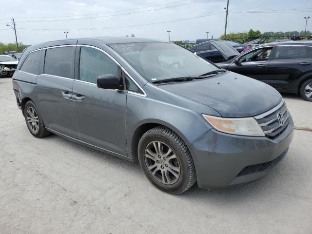 5FNRL5H60BB009581 - 2011 HONDA ODYSSEY EXL GRAY photo 4