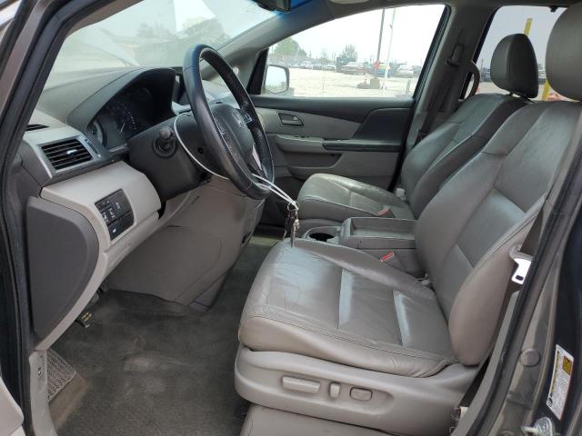 5FNRL5H60BB009581 - 2011 HONDA ODYSSEY EXL GRAY photo 7