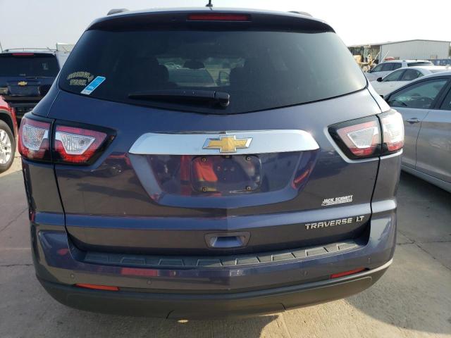 1GNKRGKD2DJ105069 - 2013 CHEVROLET TRAVERSE LT BLUE photo 6