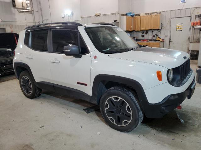 ZACCJBCT9GPD67429 - 2016 JEEP RENEGADE TRAILHAWK WHITE photo 4