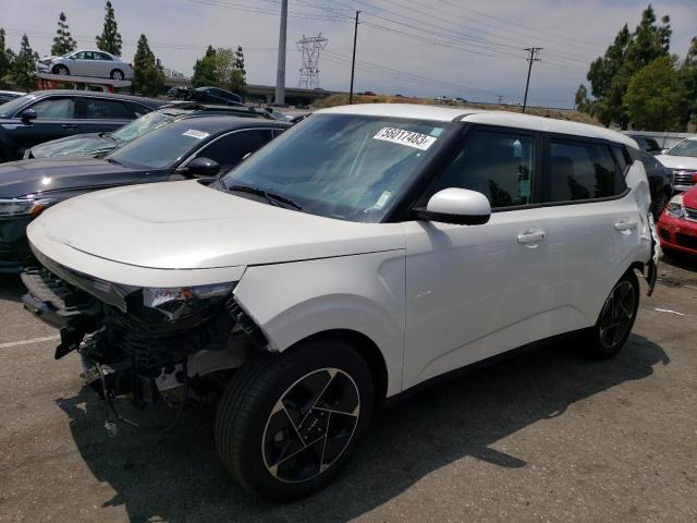 KNDJ33AU9P7864741 - 2023 KIA SOUL EX WHITE photo 1