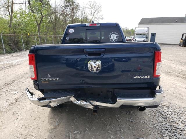 1C6SRFBT1MN509054 - 2021 RAM 1500 BIG HORN/LONE STAR BLUE photo 6