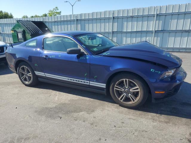 1ZVBP8AN2A5133244 - 2010 FORD MUSTANG BLUE photo 4