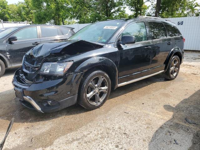 3C4PDCGG8FT535418 - 2015 DODGE JOURNEY CROSSROAD BLACK photo 1