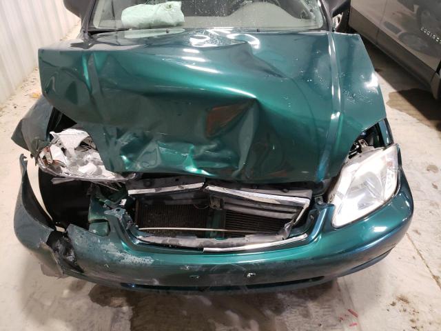 2HGEJ6613YH513905 - 2000 HONDA CIVIC BASE GREEN photo 11