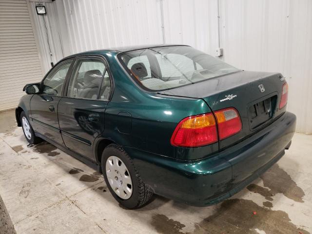 2HGEJ6613YH513905 - 2000 HONDA CIVIC BASE GREEN photo 2