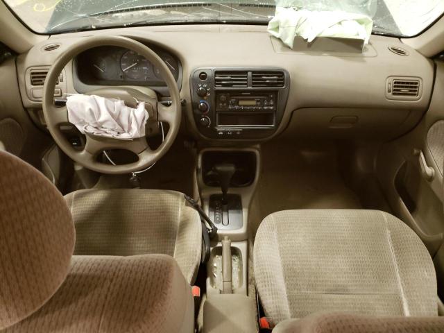 2HGEJ6613YH513905 - 2000 HONDA CIVIC BASE GREEN photo 8