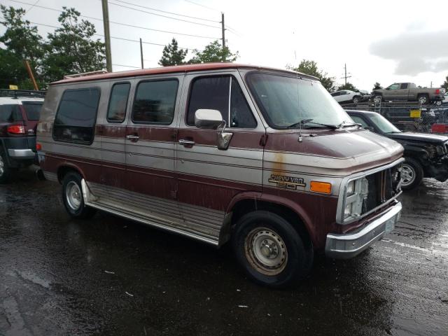 1GBEG25K9J7106242 - 1988 CHEVROLET G20 MAROON photo 4