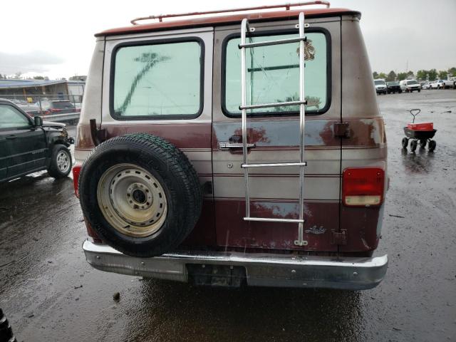 1GBEG25K9J7106242 - 1988 CHEVROLET G20 MAROON photo 6