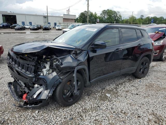 3C4NJCBBXKT652617 - 2019 JEEP COMPASS LATITUDE BLACK photo 1