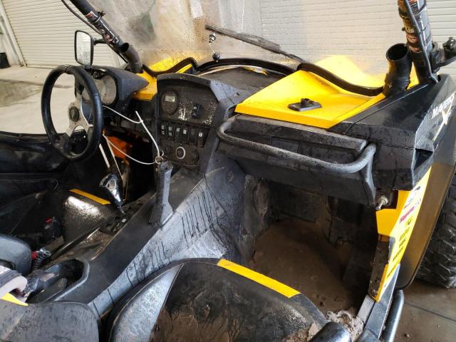 3JBPXLP19EJ000744 - 2014 CAN-AM MAVERICK 1000R X RS YELLOW photo 5