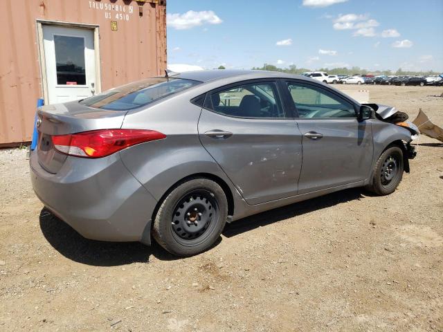 5NPDH4AEXDH335416 - 2013 HYUNDAI ELANTRA GLS GRAY photo 3