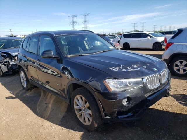 5UXWX9C54H0T06386 - 2017 BMW X3 XDRIVE28I BLACK photo 4