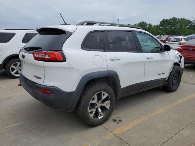 1C4PJMBS6FW780190 - 2015 JEEP CHEROKEE TRAILHAWK WHITE photo 3