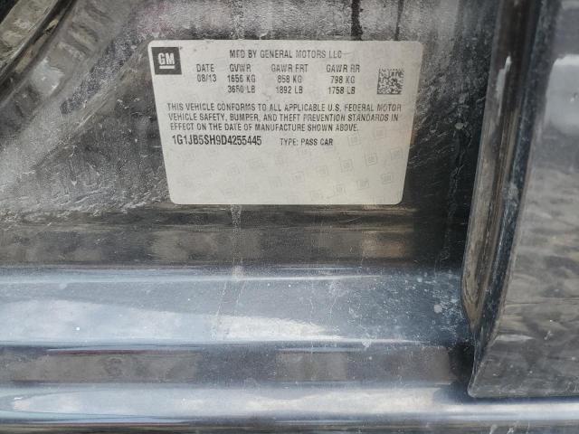 1G1JB5SH9D4255445 - 2013 CHEVROLET SONIC LS 棕色 照片 12