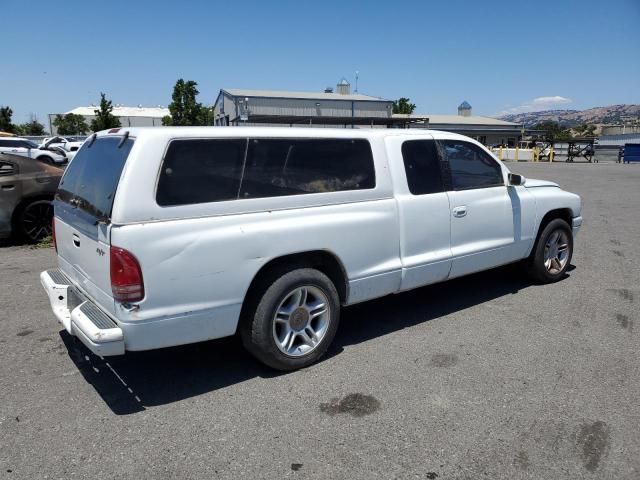 1B7GL22Z4YS594251 - 2000 DODGE DAKOTA WHITE photo 3