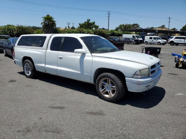 1B7GL22Z4YS594251 - 2000 DODGE DAKOTA WHITE photo 4