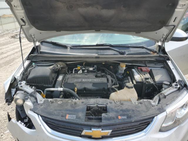 1G1JB5SH4H4145506 - 2017 CHEVROLET SONIC LS SILVER photo 11