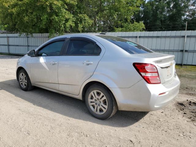 1G1JB5SH4H4145506 - 2017 CHEVROLET SONIC LS SILVER photo 2