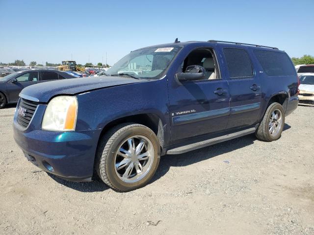 1GKFC16077J277039 - 2007 GMC YUKON XL C1500 BLUE photo 1