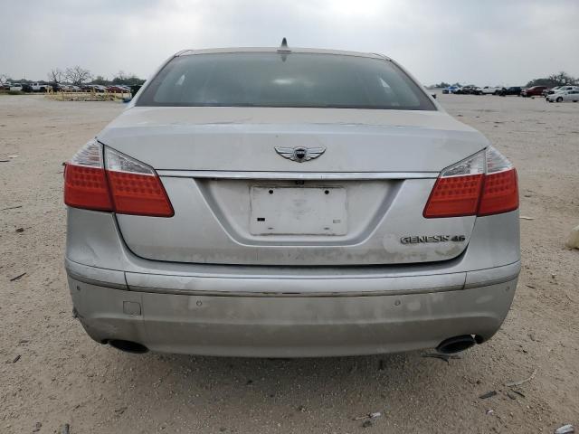 KMHGC46F69U058771 - 2009 HYUNDAI GENESIS 4.6L SILVER photo 6