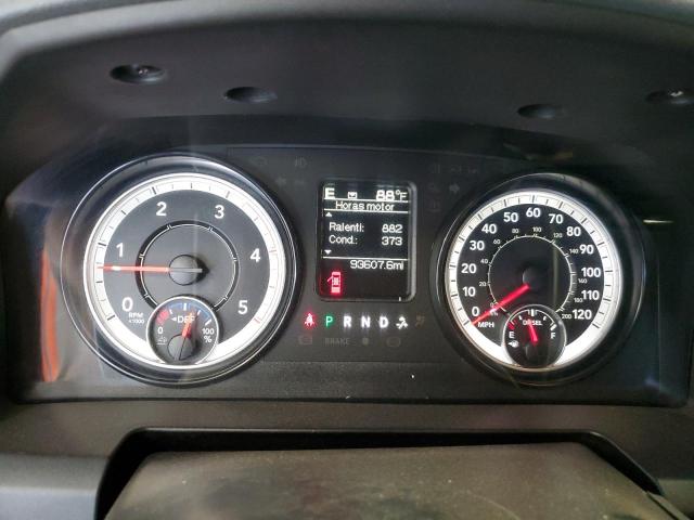 3C6UR5DL8HG534659 - 2017 RAM 2500 SLT ვერცხლისფერი ფოტო 9