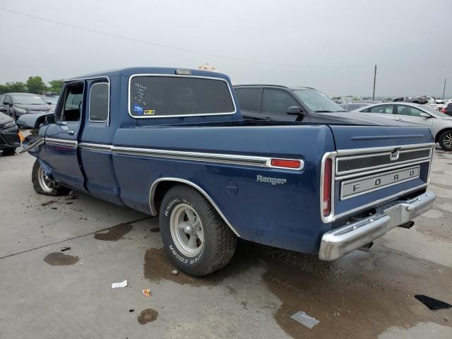 F10YKU68595 - 1974 FORD F-100 BLUE photo 2