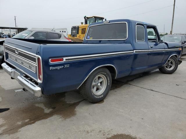 F10YKU68595 - 1974 FORD F-100 BLUE photo 3