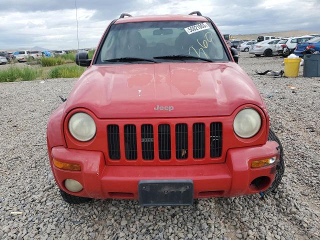 1J4GL58K62W131713 - 2002 JEEP LIBERTY LIMITED RED photo 5