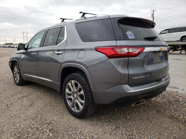 1GNEVKKW4KJ121462 - 2019 CHEVROLET TRAVERSE PREMIER GRAY photo 2