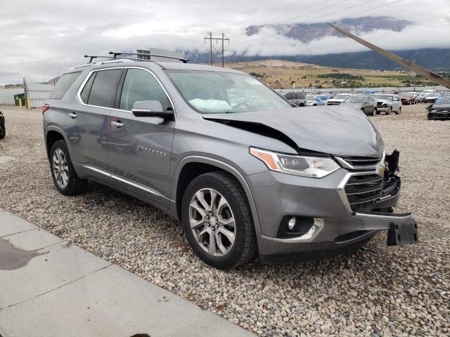 1GNEVKKW4KJ121462 - 2019 CHEVROLET TRAVERSE PREMIER GRAY photo 4