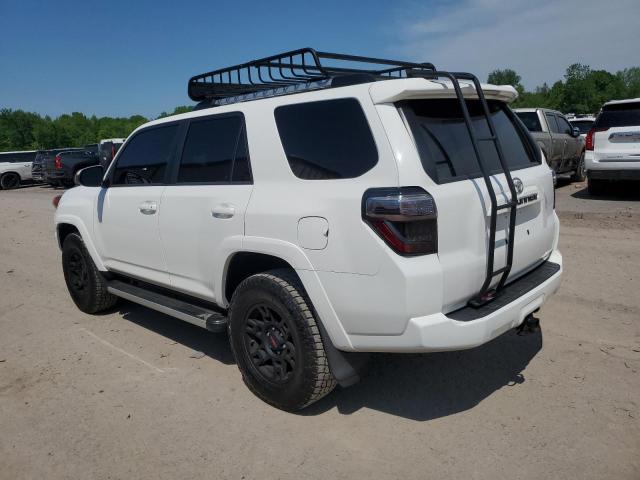 JTEBU5JR7K5728309 - 2019 TOYOTA 4RUNNER SR5 WHITE photo 2