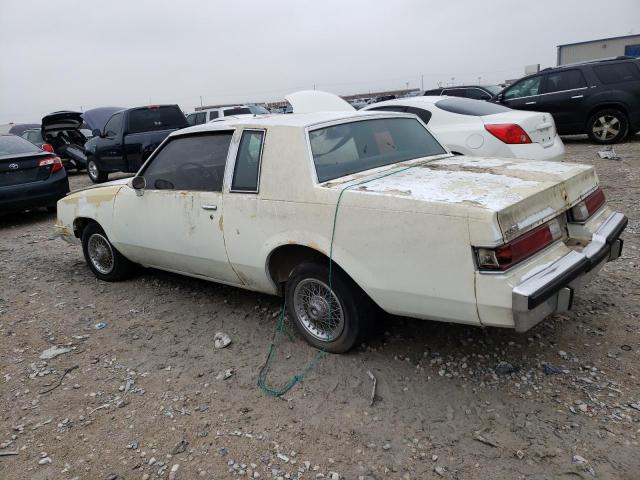 1G4GJ47A4FH412512 - 1985 BUICK REGAL 白色 照片 2