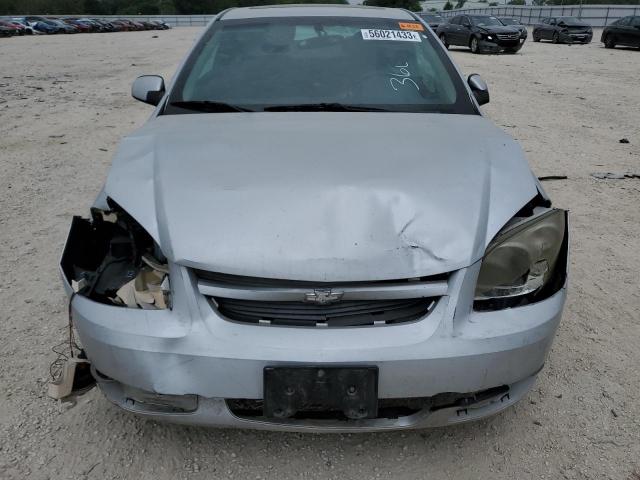 1G1AL18F987164367 - 2008 CHEVROLET COBALT LT SILVER photo 5