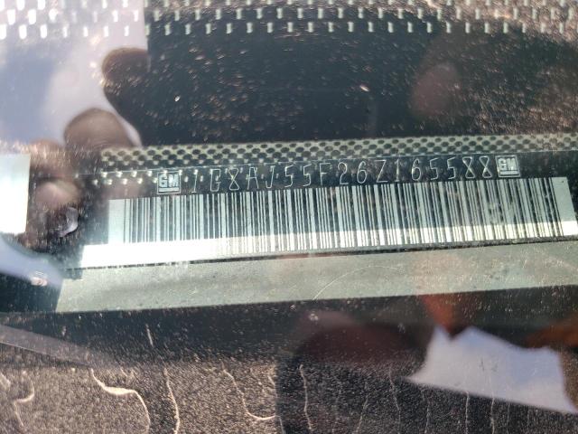 1G8AJ55F26Z165588 - 2006 SATURN ION LEVEL 2 შავი ფოტო 12