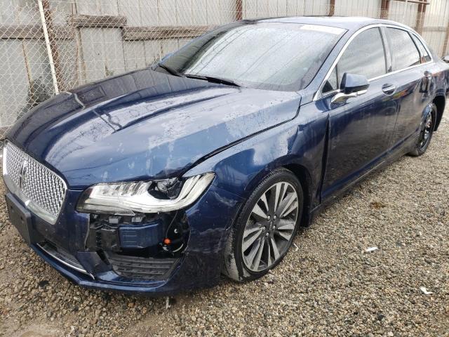 3LN6L5E94HR655453 - 2017 LINCOLN MKZ RESERVE BLUE photo 1