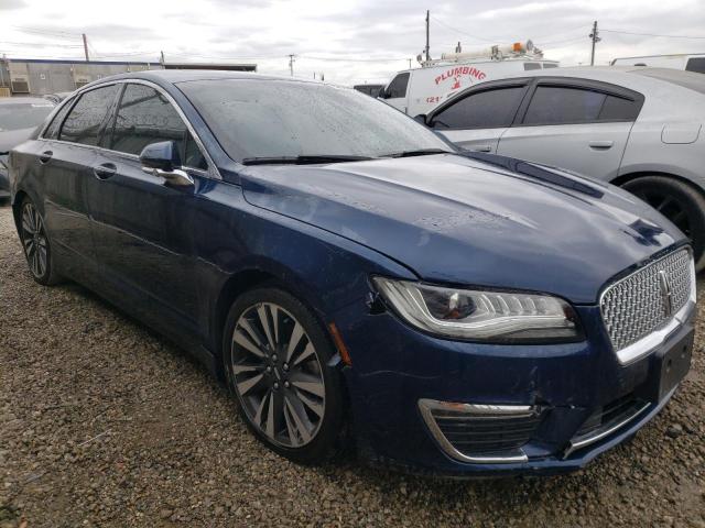 3LN6L5E94HR655453 - 2017 LINCOLN MKZ RESERVE BLUE photo 4